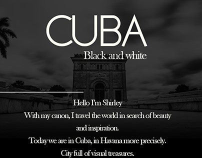 Cuba Black & White