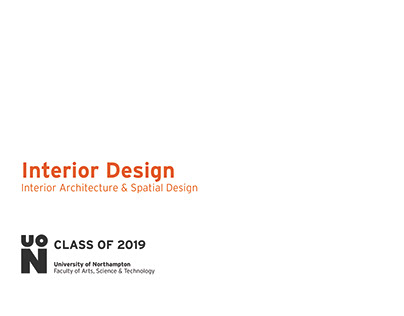 Interior Design Class of 2019 Project Booklet