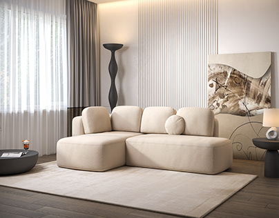 3D modeling of the Bravo sofa