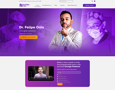 Site Institucional - Dr Felipe Gois