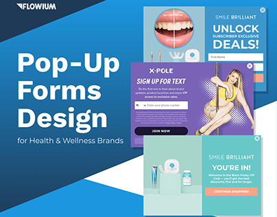 Pop-Up Forms Desgin for Health & Wellness Brands