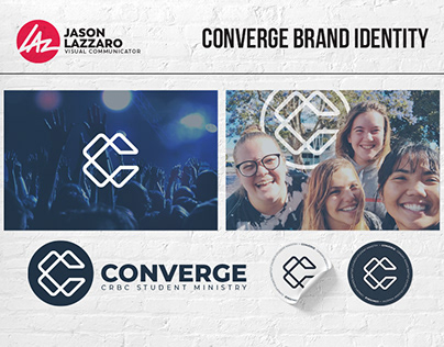 Converge Student Ministry Brand Identity