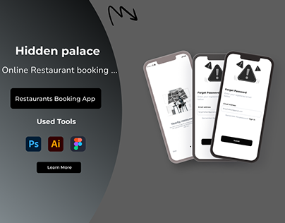 Project thumbnail - Restaurant Booking App | UX / UI Case Study