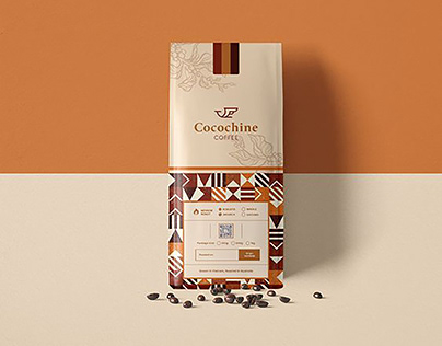 COFFEE LABEL AND PACKAIGNG DESIGN