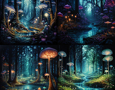 A mystical forest