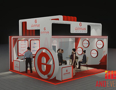 Glenmark Exhibition Stall by AND Events