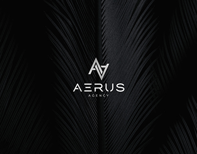 | logo design for aerus agency.