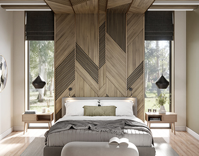Project thumbnail - Wooden bedroom