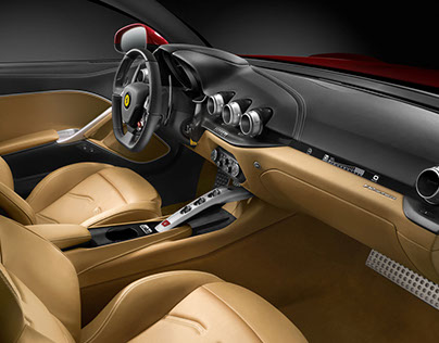 Ferrari f12 berlinetta interior