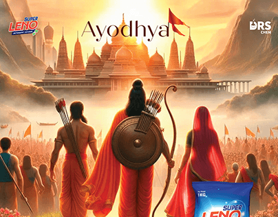Ayodhya Mandir 2024 | Leno Detergent Powder