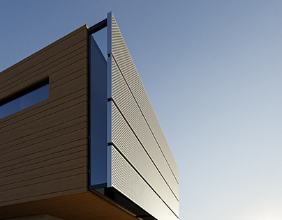 Exterior Render - Modern House: Close-up Shots