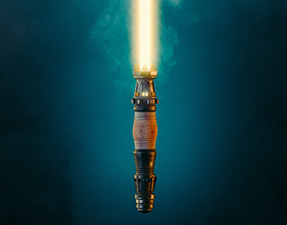 Rey's lightsaber
