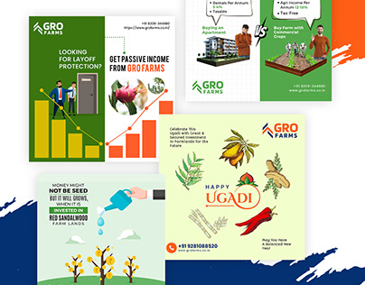 Social Media Poster for GRO FARMS