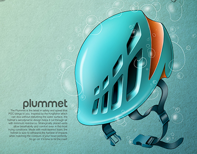 Plummet- a bicycle helmet