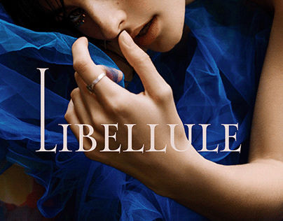 Logo for fashion brand women's dresses "Libellule"