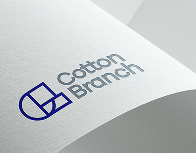 Cotton Branch logo and broshure design