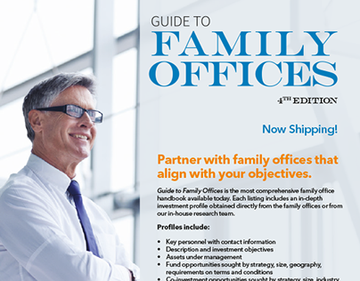 Buyouts Guide to Family Office Magazine Ad