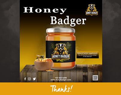 Honey Badger Social MediaPost
