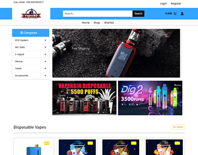 E-Commerce Website Design Using Elementor & WooCommerce