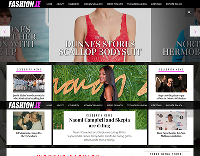 Women fashion Website Design By NetSplash