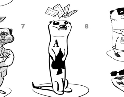 Meerkat mascot design