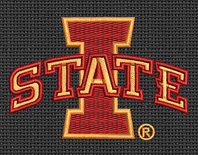 Lowa State Cyclones Embroidery logo.