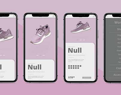 Adidas App Concept Design