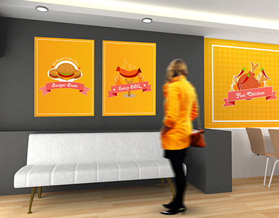 Fast food / Restaurant Branding Mockups