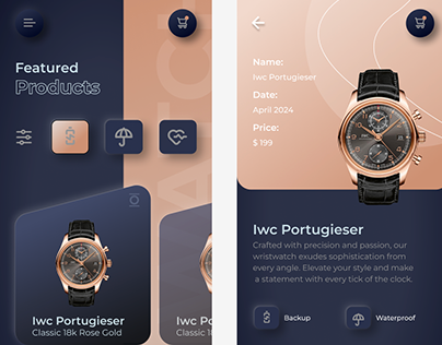 Wrist Wise - App UI Design