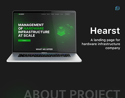 Hearst landing page