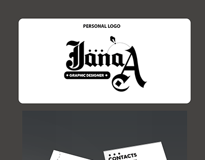 Personal logo bechance format project