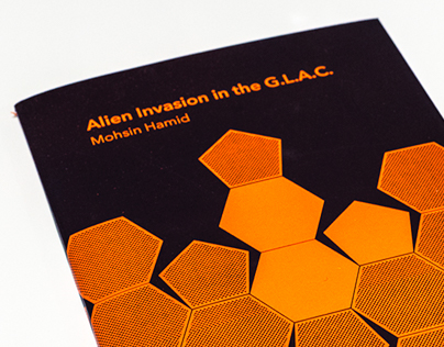 Book Design. Alien Invasion in the G.L.A.C.