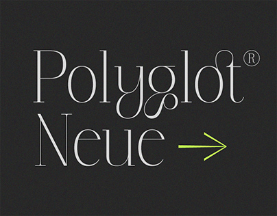 Polyglot Neue Font