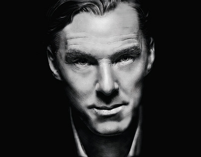 Benedict Cumberbatch. portrait