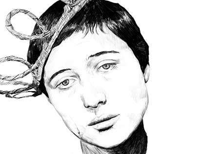 Illustration "The Passion of Joan of Arc"