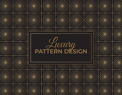 Modern Luxury Pattern Design