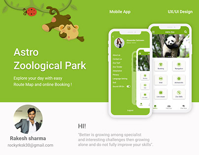 Astro Zoological Park UX case study