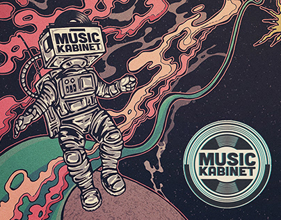 Music Kabinet - Various Illustrations