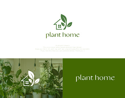 Plant Home Logo Design