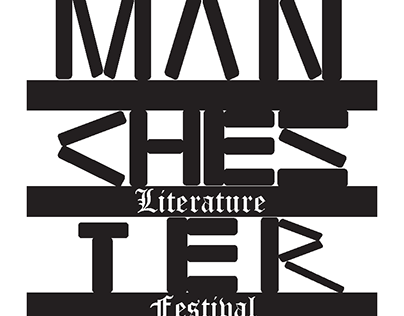 Manchester Literature Festival poster design