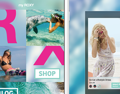 Ultimate Roxy Girl App Concept