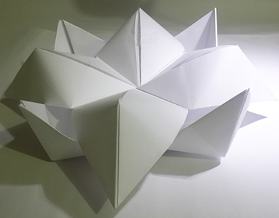 Origami paper structure