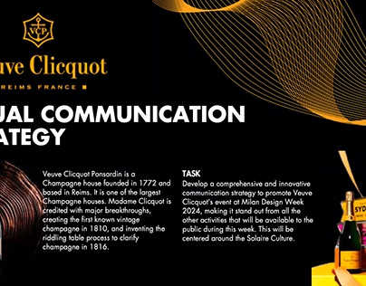 Digital Communication Strategy for Veuve Clicquot