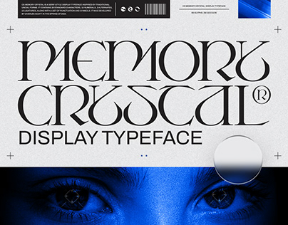CS Memory Crystal - Typeface