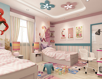 Modern children Bedroom, Cairo