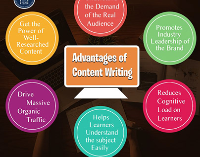 advantaged of content writing