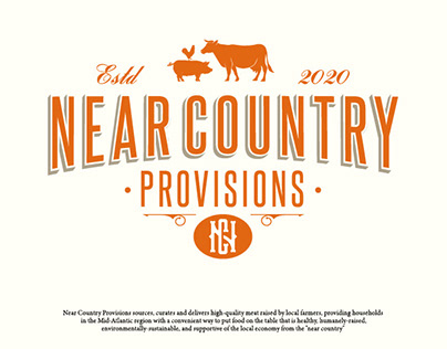 Cattle ranch vintage logo