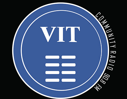 Logo design for VIT Community Radio