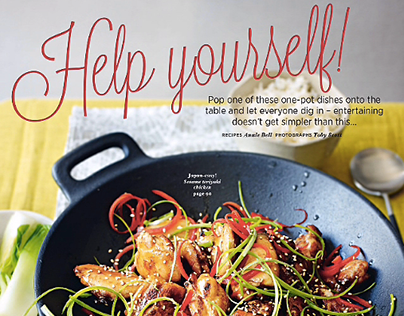 Sainsbury's Magazine, Oct 2015 Issue (as assistant)
