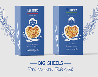 Redesign italiano pasta packaging ( unofficial design )